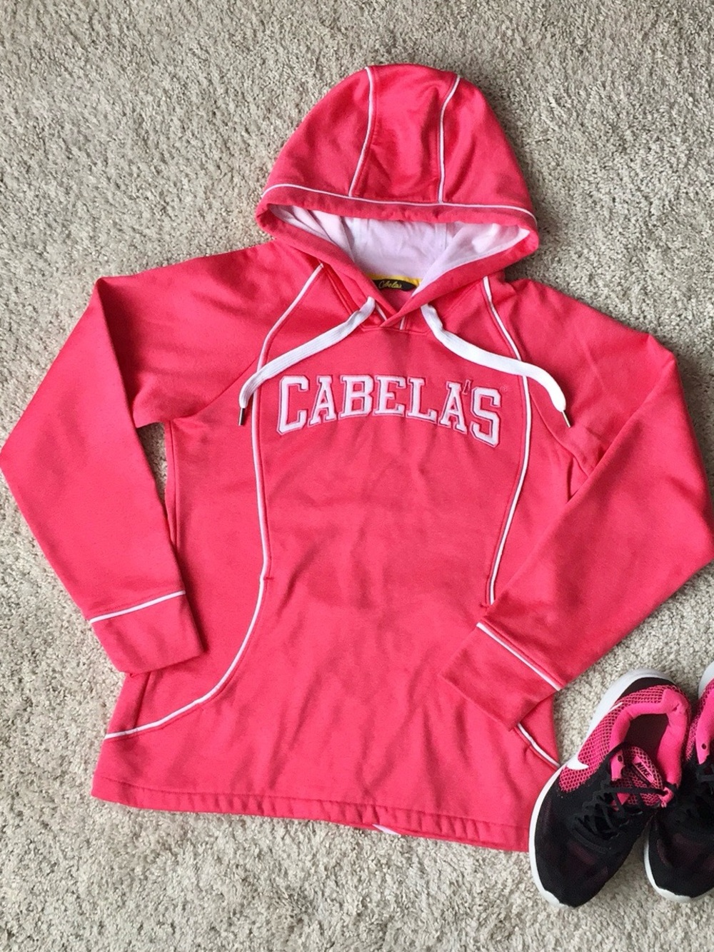 Cabela’s | Pink Pullover Hoodie